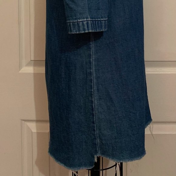 Madewell Denim Shift Dress - Picture 3 of 8